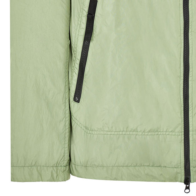 CRINCLE JACKET Man Sage 