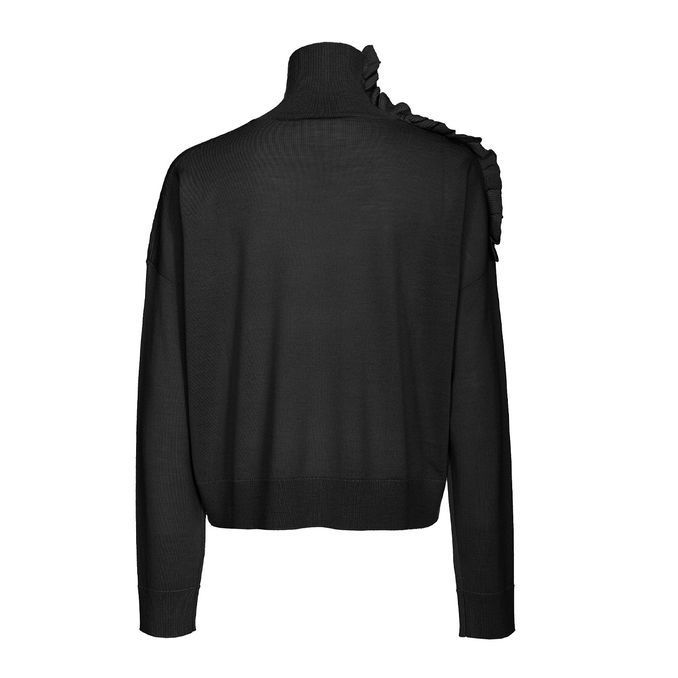 CRISOPA WOOL TURTLENECK Woman Black Limousine