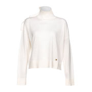 PINKO SHIRT CHIETI ウーマンホワイトライトブルー PINKO SHIRT CARPI POPLEINE Woman White Lightblue