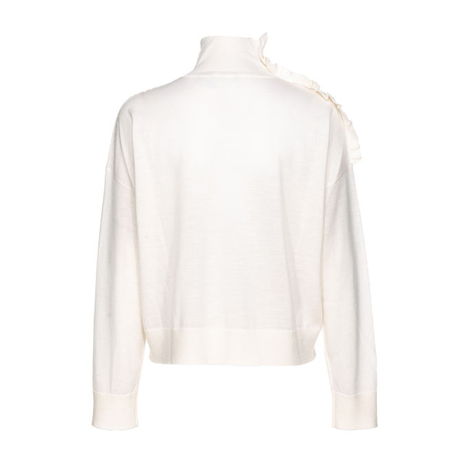 CRISOPA WOOL TURTLENECK Woman Milk White