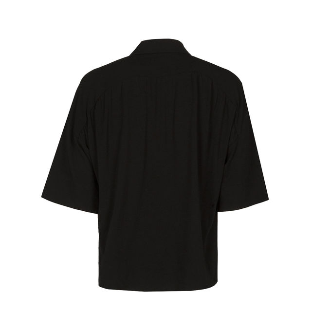 CROP SHIRT Woman Black