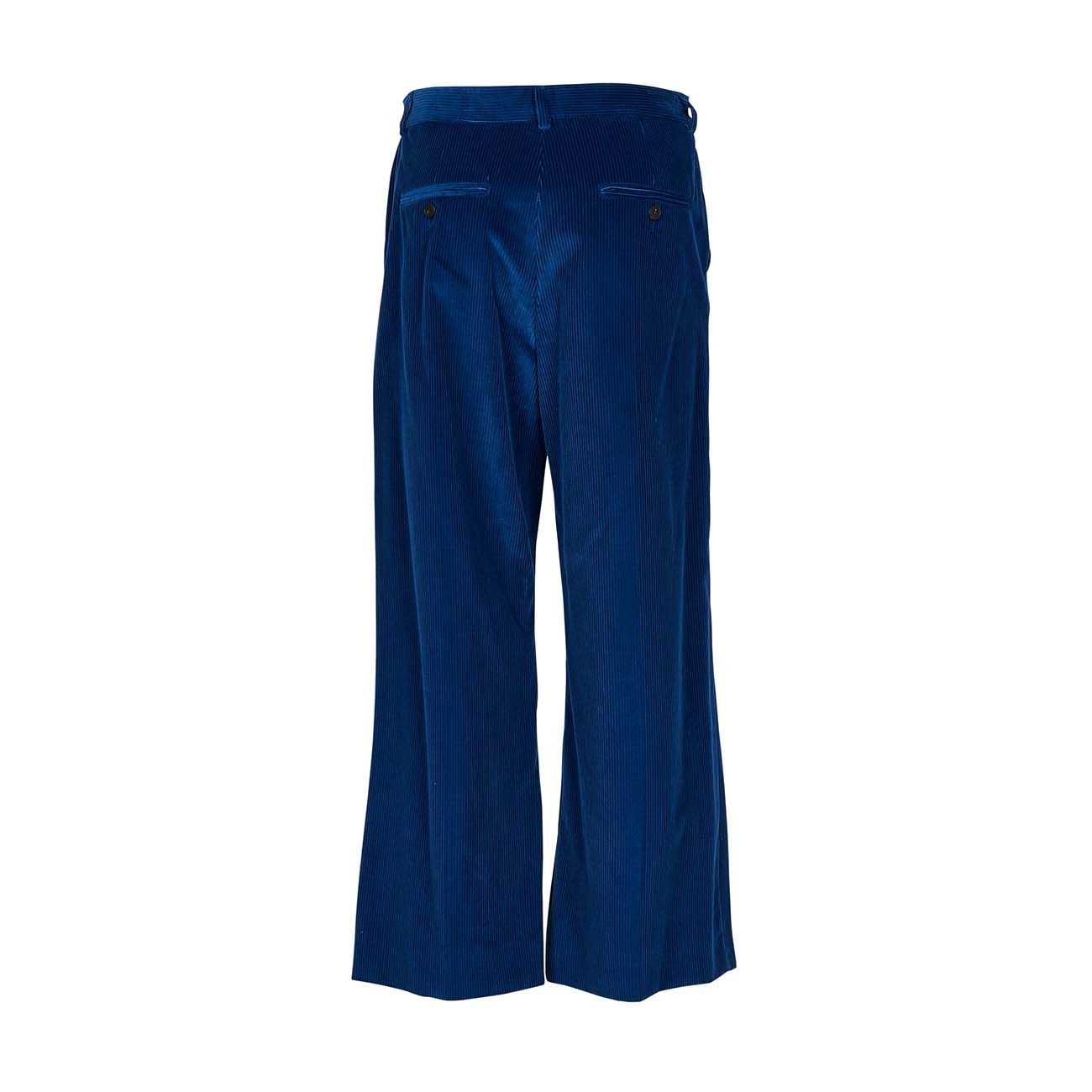 Blue Velvet Trousers
