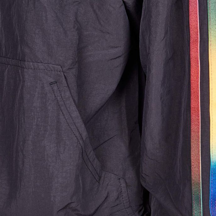 CROPPED TRACK TOP WITH 3-STRIPES MULTICOLOR Donna Black