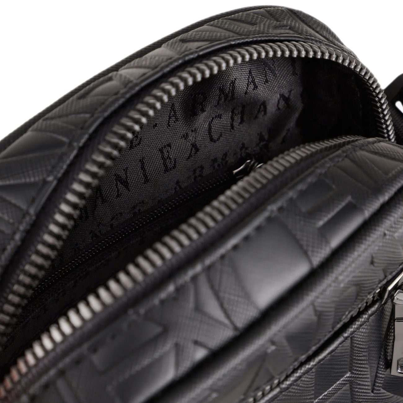 Amazon.com: A | X ARMANI EXCHANGE Eco-Leather Crossbody Bag, Black :  Clothing, Shoes & Jewelry
