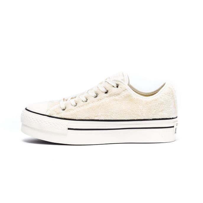 CTAS PLATFORM OX SNEAKERS Woman Egret white