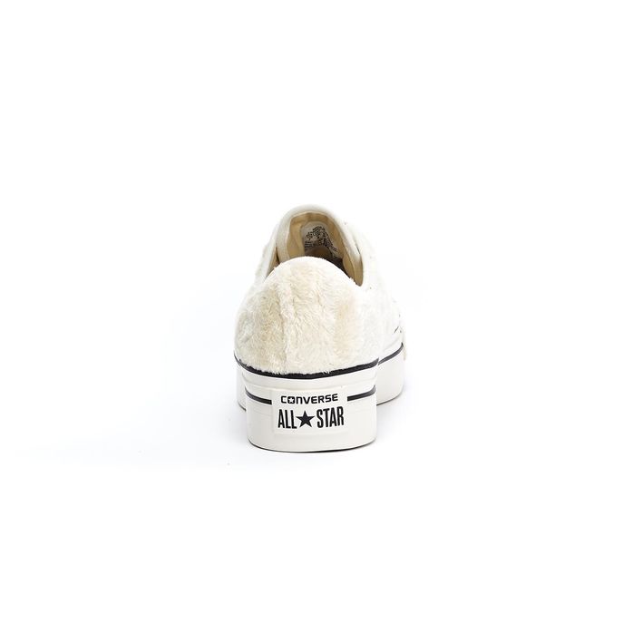 CTAS PLATFORM OX SNEAKERS Woman Egret white