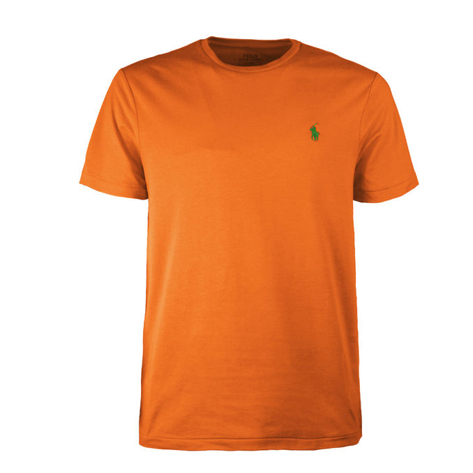 CUSTOM SLIM FIT IN JERSEY Man Life Boat Orange