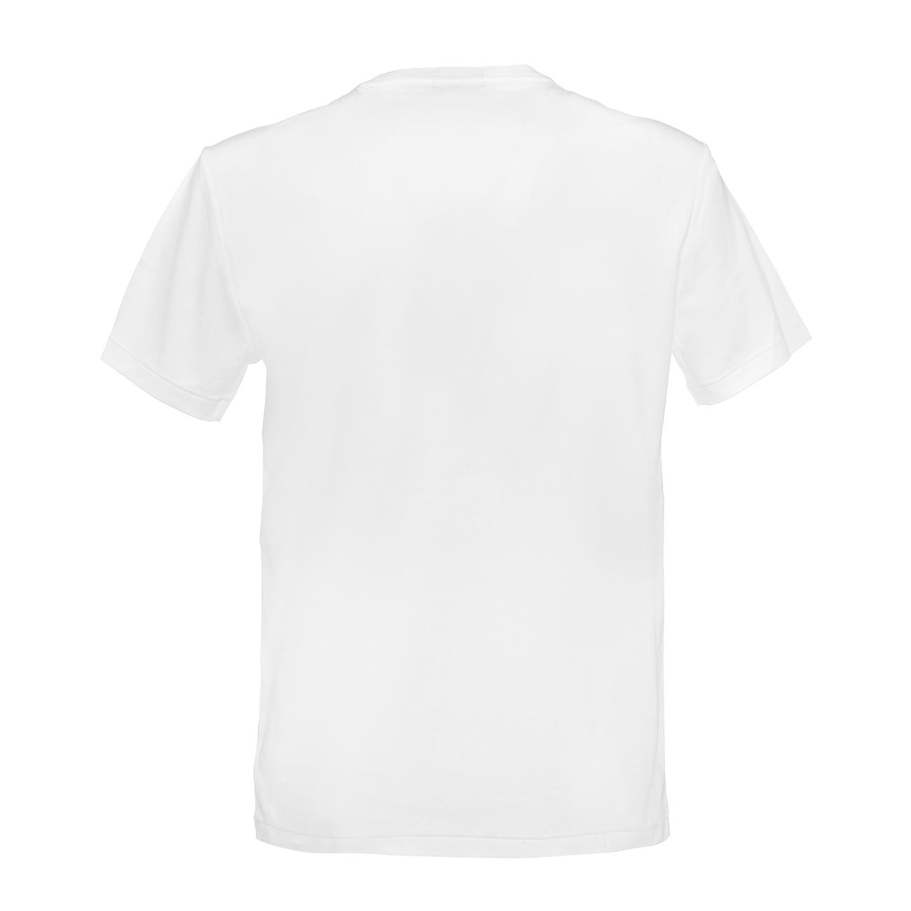 Custom Fitted Cotton T-Shirt White