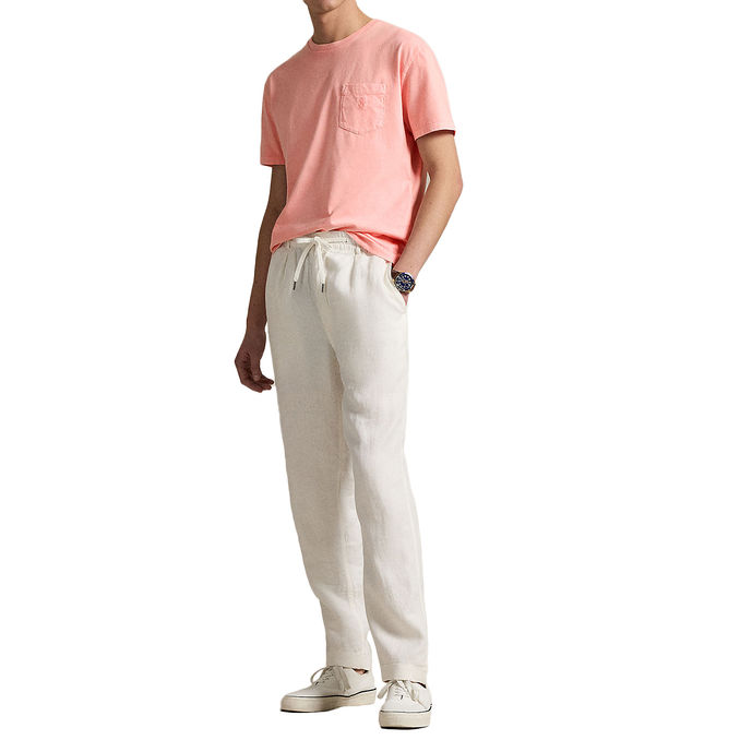 CUSTOM SLIM MINERAL-DYED POCKET T-SHIRT