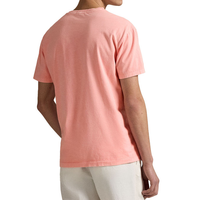 CUSTOM SLIM MINERAL-DYED POCKET T-SHIRT