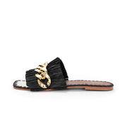 DANATA SANDALS WITH GOLD CHAIN DANATA SANDALS WITH GOLD CHAIN