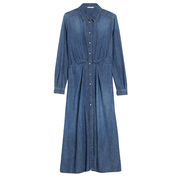 DAX DRESS CHEMISIER DENIM Woman Medium Denim DAX DRESS CHEMISIER DENIM Woman Medium Denim