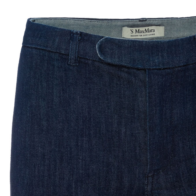 DENIMP TROUSERS Woman Dark Denim