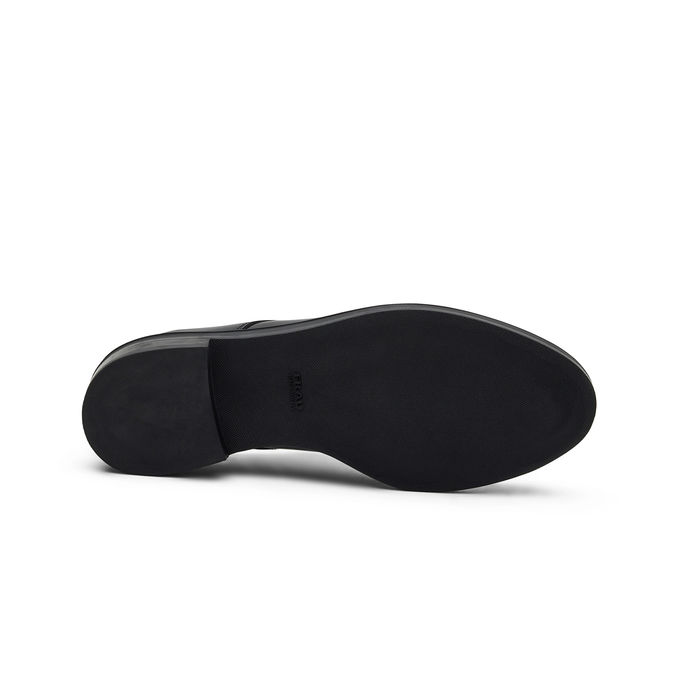 DERBY LEATHER SHOES Women Black