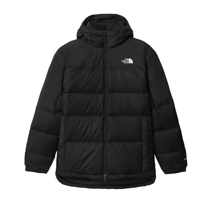DIABLO DOWN JACKET WITH HOOD Man Black