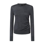 DIRASPATURA KNIT 100% WOOL Women Grey Raven DIRASPATURA KNIT 100% WOOL Women Grey Raven