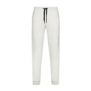 DISCUS JOGGER WITH LOGO EMBROIDERED LETTERING Man White DISCUS JOGGER WITH LOGO EMBROIDERED LETTERING Man White