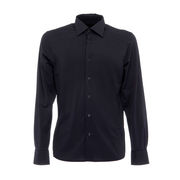 DOTTED LYCRA OXFORD SHIRT Man Blue White DOTTED LYCRA OXFORD SHIRT Man Blue White