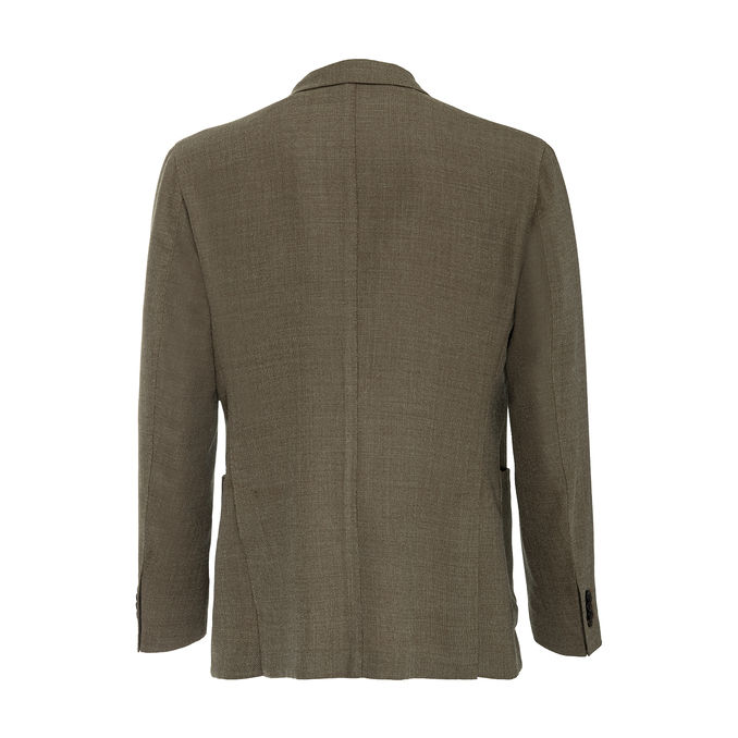 DOUBLE-BREASTED JACKET Man Tobacco