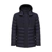 DOUBLE DUVET WITH DETACHABLE HOOD Man Navy DOUBLE DUVET WITH DETACHABLE HOOD Man Navy