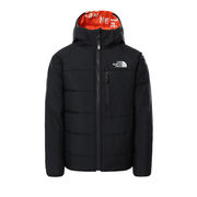 DOUBLE FACE PADDED PERRITO JACKET WITH PRINT Kid Asphalt Grey DOUBLE FACE PADDED PERRITO JACKET WITH PRINT Kid Asphalt Grey