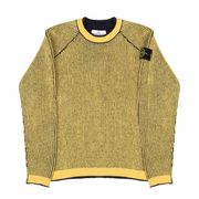 DOUBLE FACE SWEATER IN RIBBED WOOL Kids Blue Yellow DOUBLE FACE SWEATER IN RIBBED WOOL Kids Blue Yellow