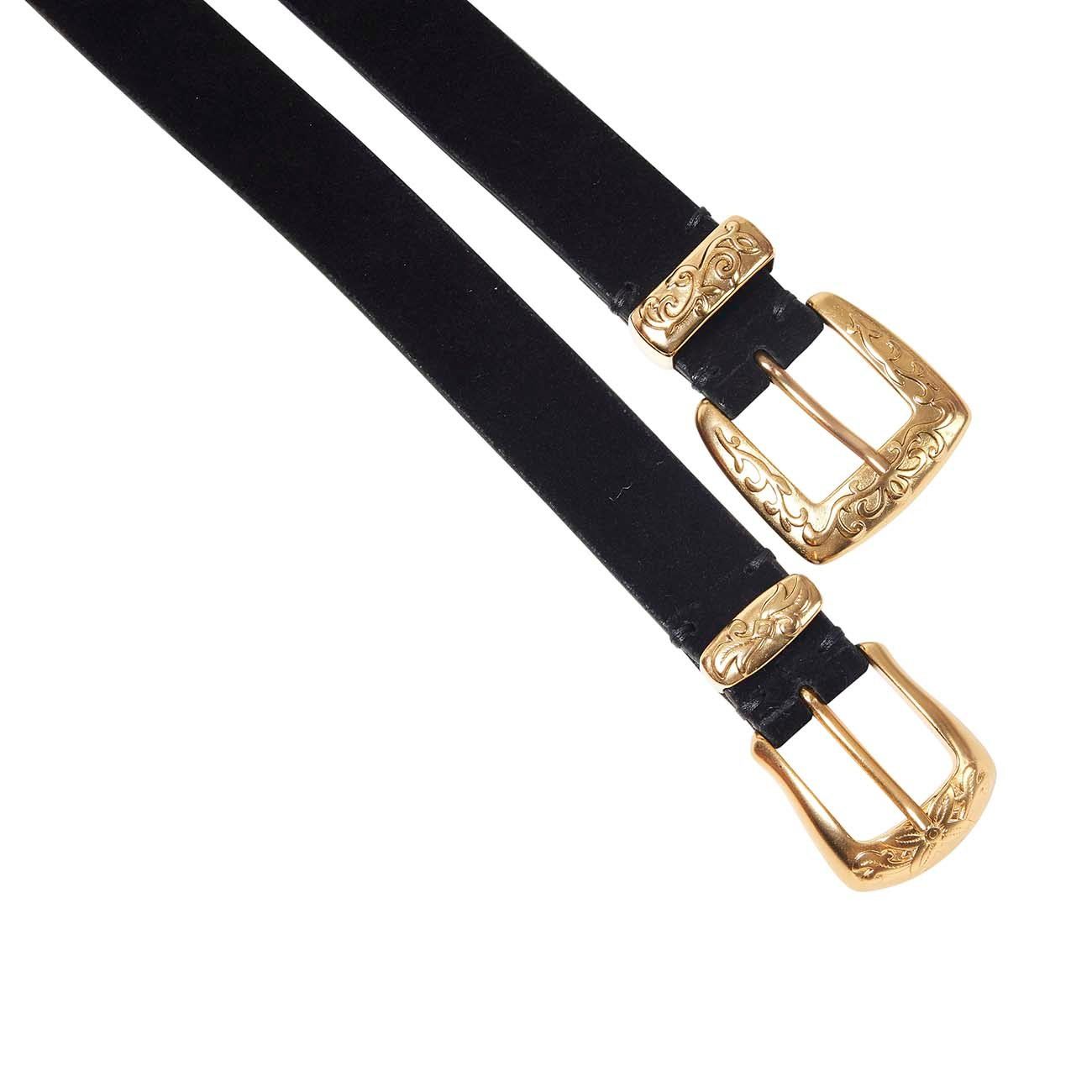 gold buckles
