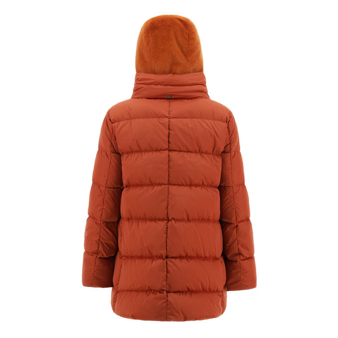 DOWN JACKET A-SHAPE Woman Orange