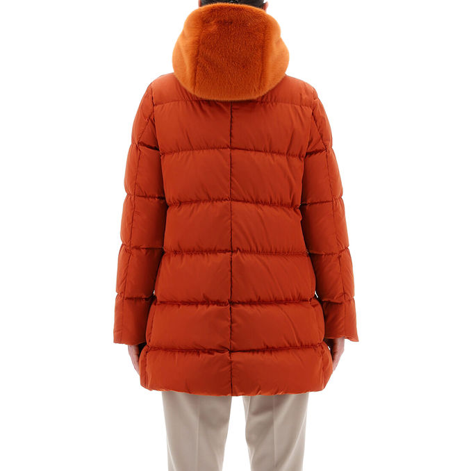 DOWN JACKET A-SHAPE Woman Orange