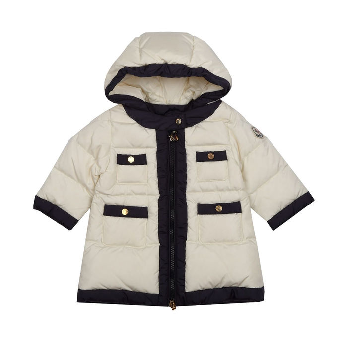 DOWN JACKET BABY CREAM