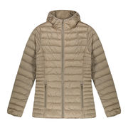 DOWN JACKET CARRIE LIGHT DOWN HOODY Woman Hummus DOWN JACKET CARRIE LIGHT DOWN HOODY Woman Hummus