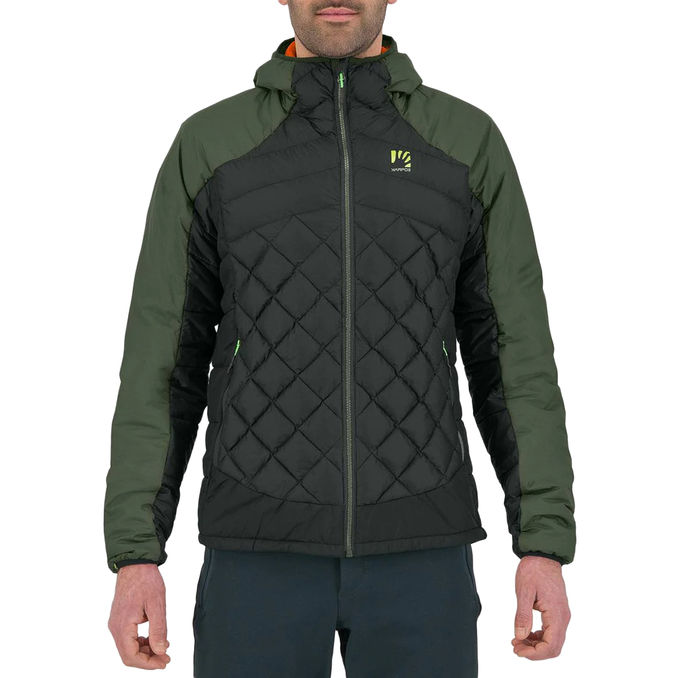 DOWN JACKET LASTEI Man Black Sand Thyme 