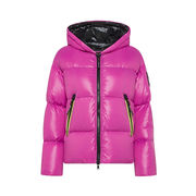DOWN JACKET MANOVA Woman Cactus Flower Black  DOWN JACKET MANOVA Woman Cactus Flower Black
