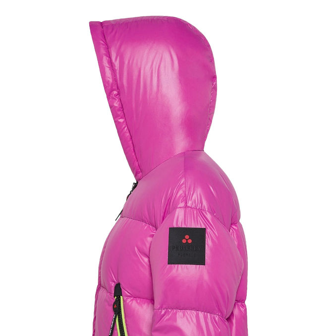 DOWN JACKET MANOVA Woman Cactus Flower Black