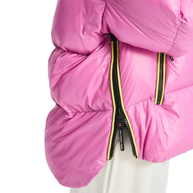 DOWN JACKET MANOVA Woman Cactus Flower Black