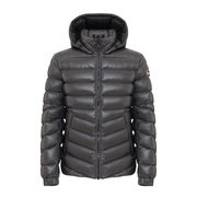 DOWN JACKET SHINY WITH FIXED HOOD Man Spike DOWN JACKET SHINY WITH FIXED HOOD Man Spike