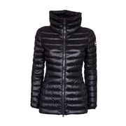 DOWN JACKET WITH HIGH NECK Woman Nero Dark Steel DOWN JACKET WITH HIGH NECK Woman Nero Dark Steel