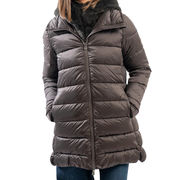 DOWNJACKET MATILDA Woman Brown Black DOWNJACKET MATILDA Woman Brown Black
