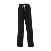 DRAWSTRING MALQUAR TROUSERS Woman Black DRAWSTRING MALQUAR TROUSERS Woman Black