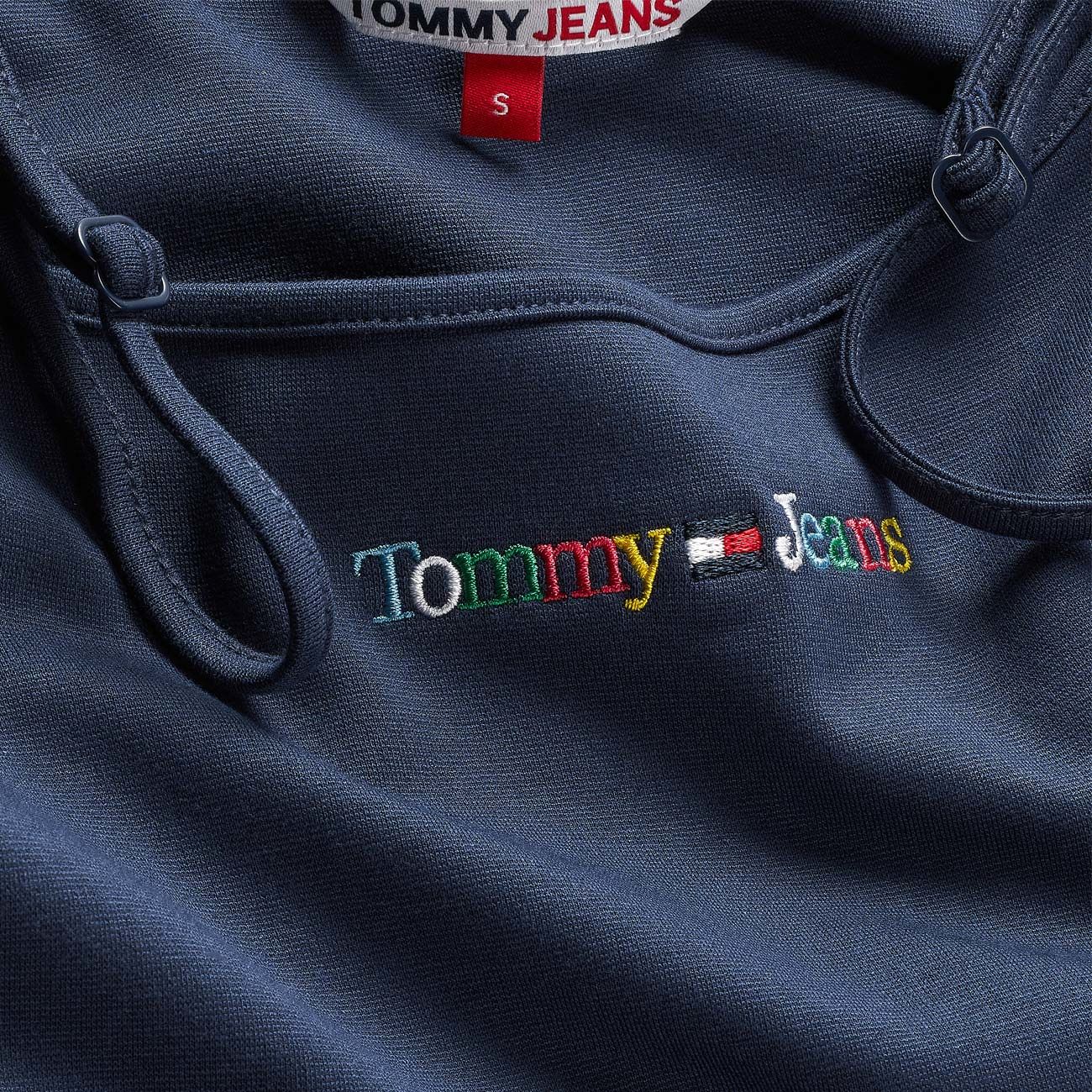 TOMMY JEANS DRESS COLOR SERIF Woman Twilight Navy | Mascheroni Store