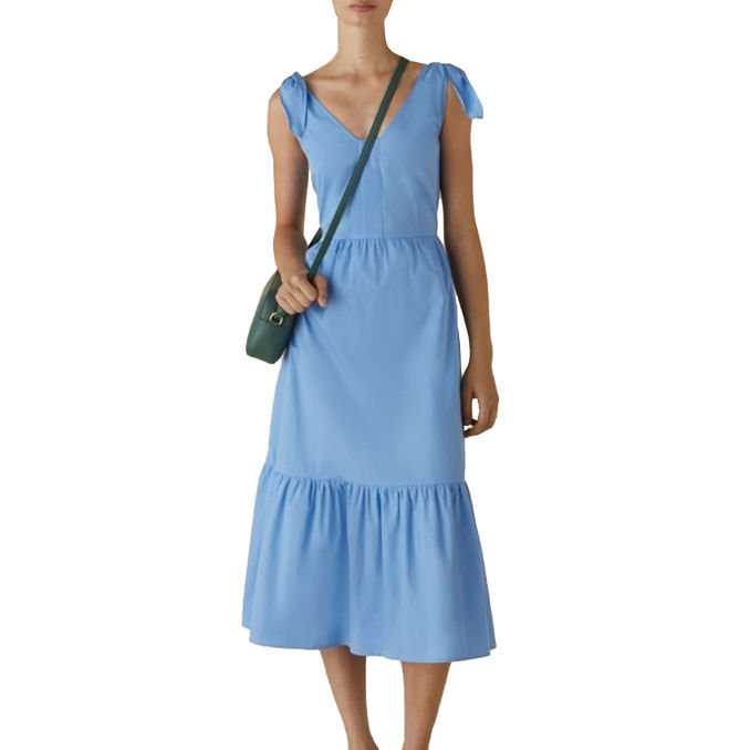 DRESS MAESA Woman Light Blue