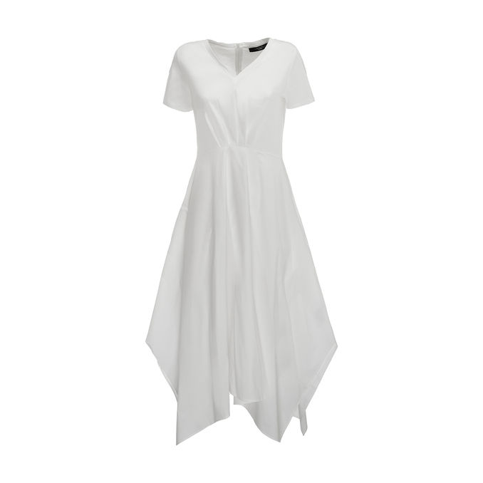 DRESS MARTINA LUNGO Woman Off White