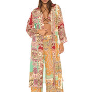 DRESS PATCHWORK CASHMERE Woman Turquoise Burgundy Pink DRESS PATCHWORK CASHMERE Woman Turquoise Burgundy Pink