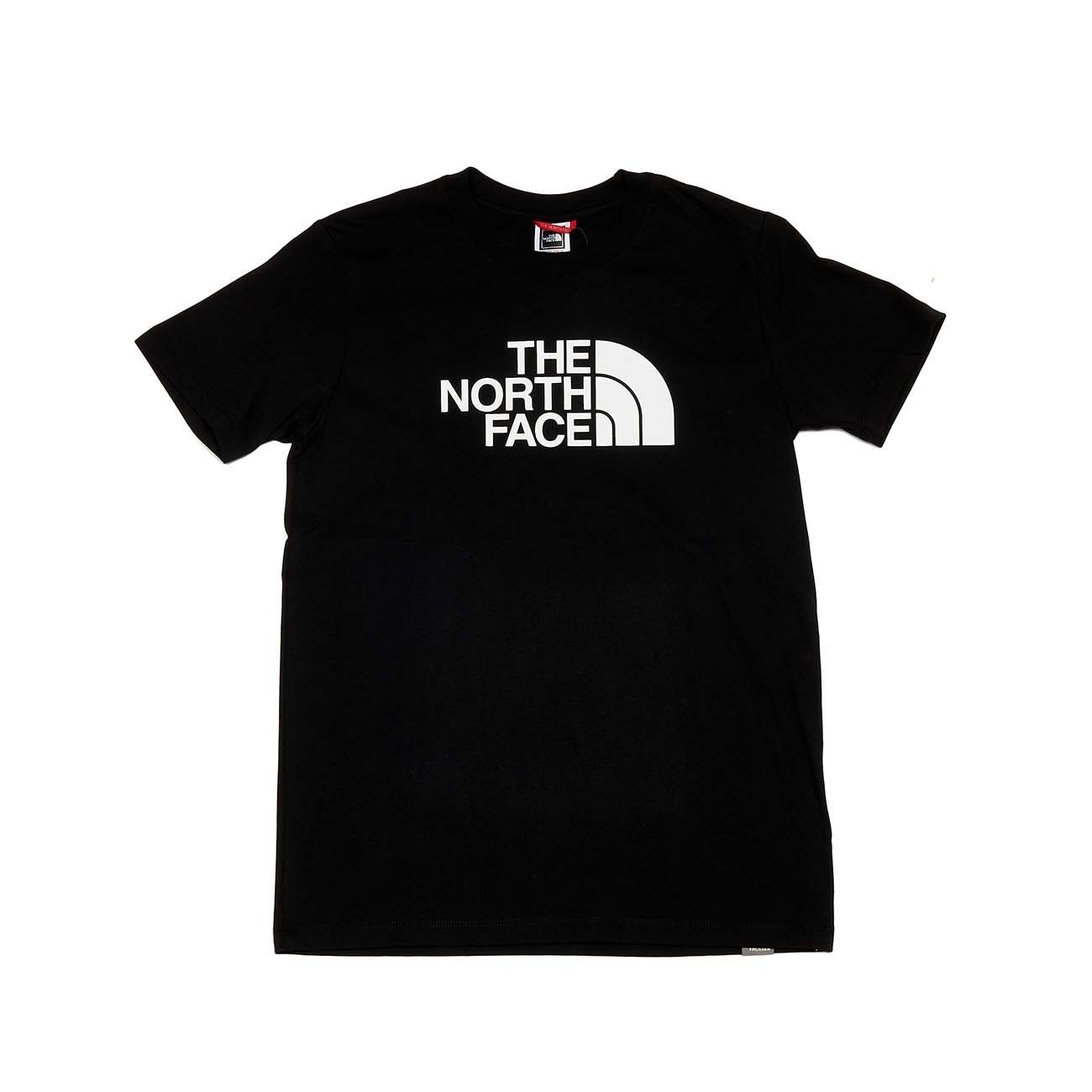 woede kiespijn Rodeo THE NORTH FACE EASY T-SHIRT WITH LOGO Man Black White | Mascheroni Store