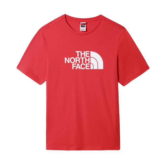 EASY T-SHIRT WITH PRINTED LOGO Man Acid Horizon Red