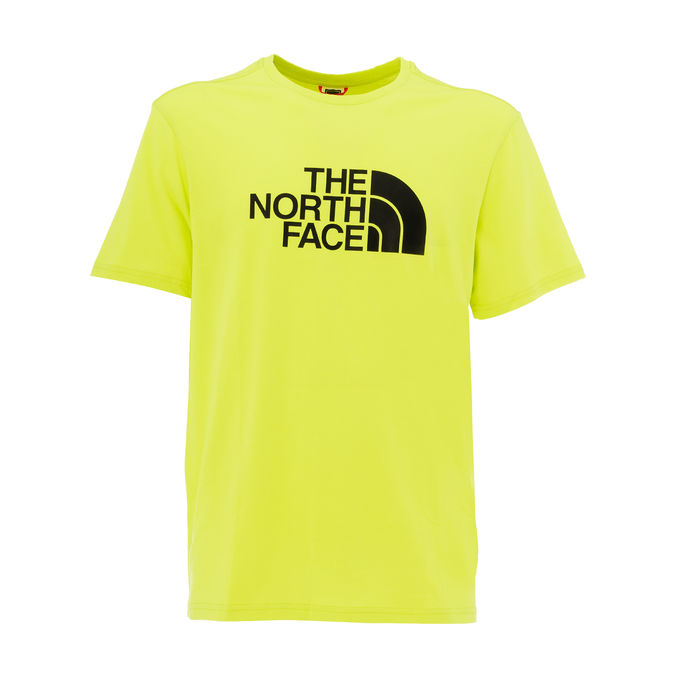 EASY T-SHIRT WITH PRINTED LOGO Man Sulfur Spring Green