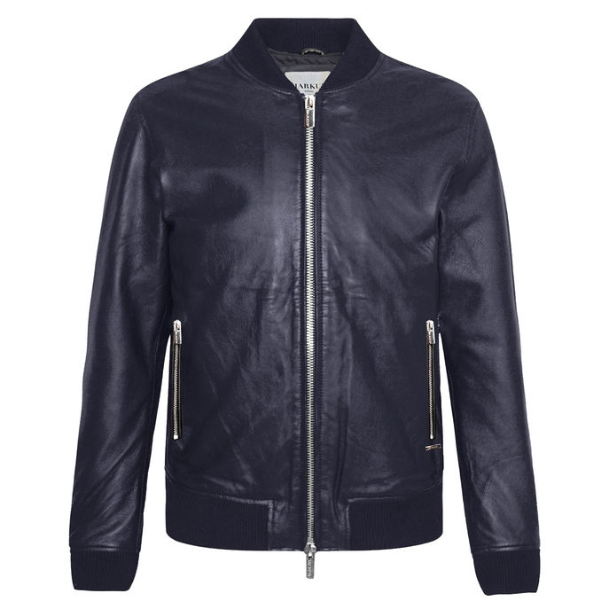ECO-LEATHER BOMBER