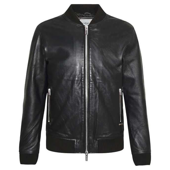 ECO-LEATHER BOMBER