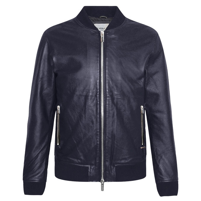 ECO-LEATHER BOMBER
