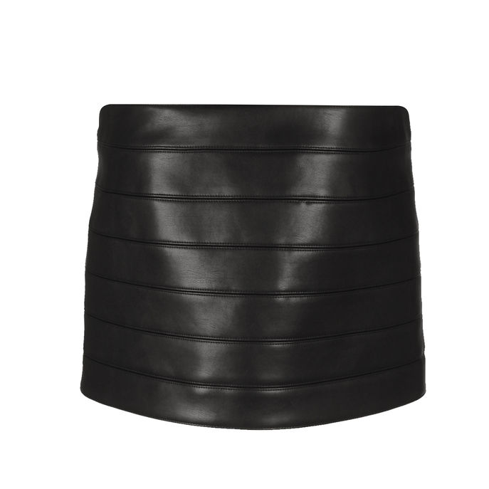 ECO-LEATHER MINI SKIRT
